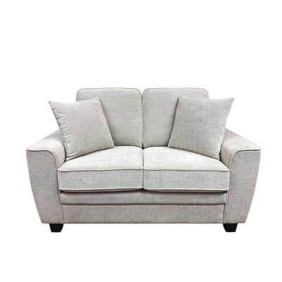 Aerox 2-Seater Fabric Sofa - Beige - With 2-Year Warranty