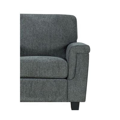 Rudhi 3+2+1 Seater Fabric Sofa Set -  Grey