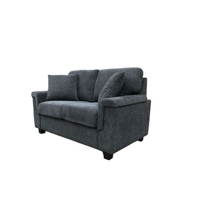 Rudhi 2 Seater Fabric Sofa -  Grey