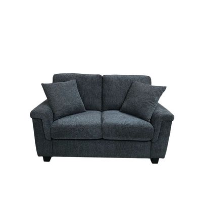 Rudhi 2-Seater Fabric Sofa - Grey - With 2-Year Warranty