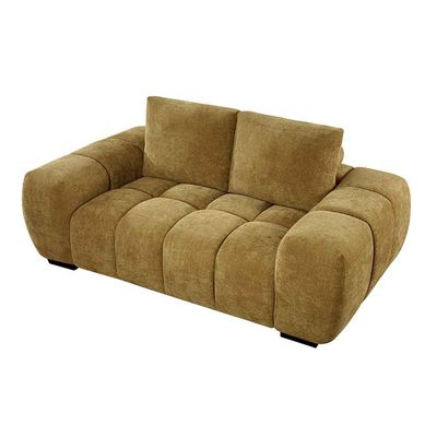 Forbes 3+2 Seater Fabric Sofa Set - yellow