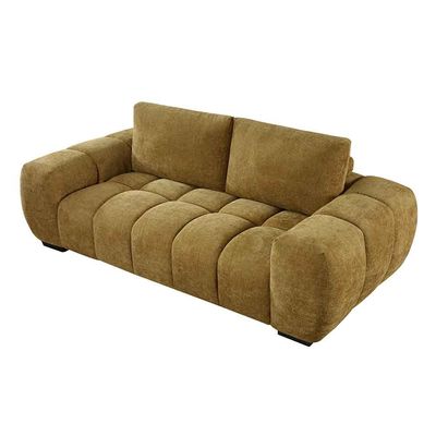 Forbes 3+2 Seater Fabric Sofa Set - yellow