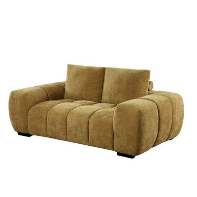 Forbes 3+2 Seater Fabric Sofa Set - yellow