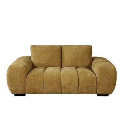 Forbes 3+2 Seater Fabric Sofa Set - yellow