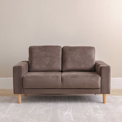 Costarica 2 Seater Fabric Sofa -  Brown