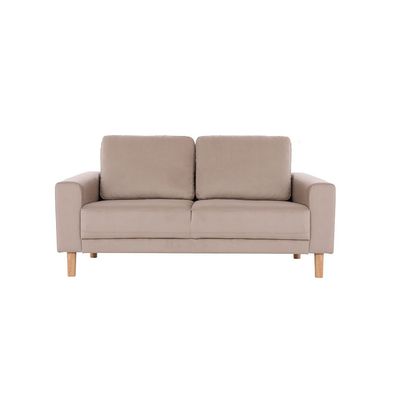 Costarica 2 Seater Fabric Sofa -  Light Brown