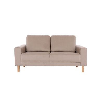 Costarica 2 Seater Fabric Sofa -  Light Brown