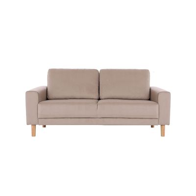 Costarica 3 Seater Fabric Sofa - Light  Brown