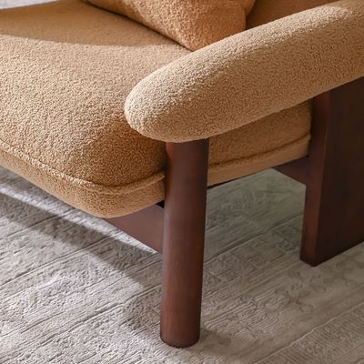 Strand  1 Seater Fabric Accent Chair- Beige