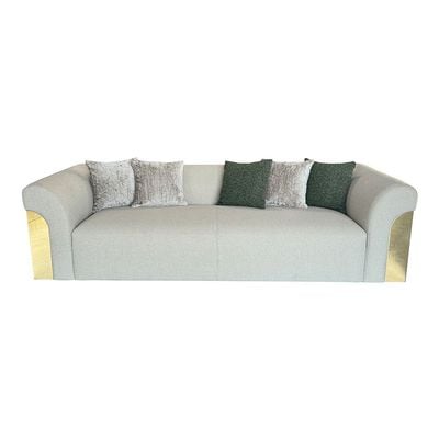 Oaklee 3 Seater Fabric  Sofa - Beige