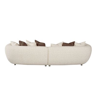 Abba 4 Seater Fabric  Sofa - Beige