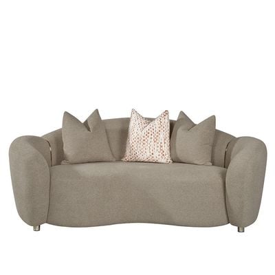 Hamman 3+2+1 Seater Fabric Sofa Set - Light Brown