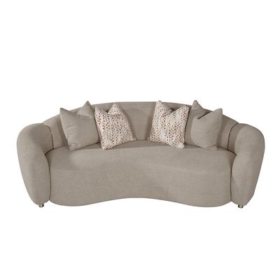 Hamman 3 Seater Fabric  Sofa - Light Brown