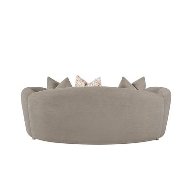 Hamman 2 Seater Fabric  Sofa -Light Brown