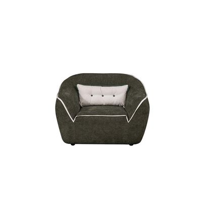 Tensor 1 Seater Fabric  Sofa - Green