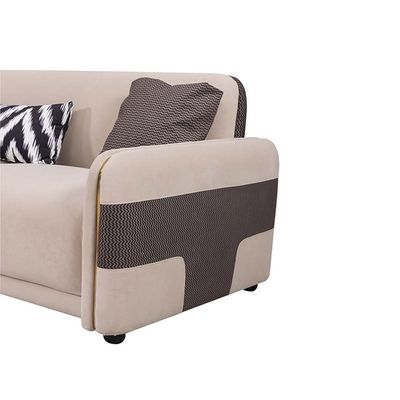 Redley 3 Seater Fabric  Sofa - Beige