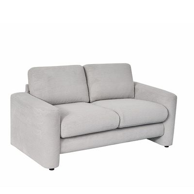 Miles 3+2+1 Seater Fabric Sofa Set -  Light Grey