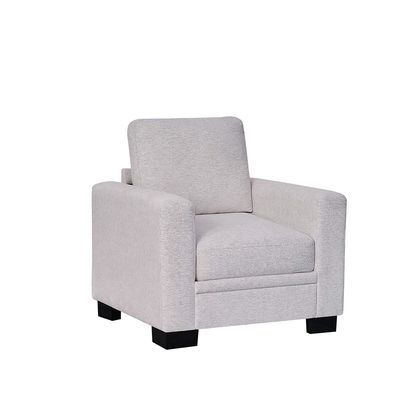 Jansen 1 Seater Fabric Sofa -  Beige