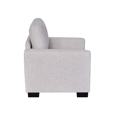 Jansen 1 Seater Fabric Sofa -  Beige