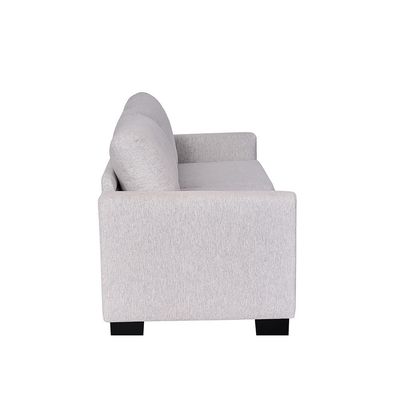 Jansen 3 Seater Fabric Sofa -  Beige