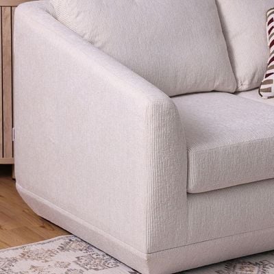 Stamford 6-Seater Fabric Sofa Set - Beige - With 2-Year Warranty