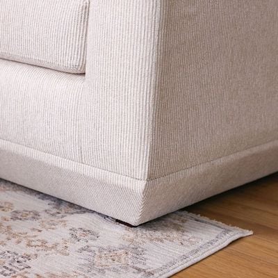 Stamford 6-Seater Fabric Sofa Set - Beige - With 2-Year Warranty