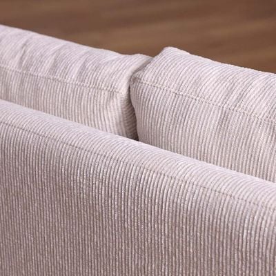 Stamford 6-Seater Fabric Sofa Set - Beige - With 2-Year Warranty