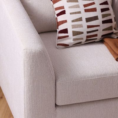 Stamford 2-Seater Fabric Sofa - Beige - With 2-Year Warranty