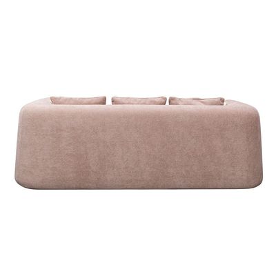 Jessie 4+3 Seater Fabric Sofa Set - Rose