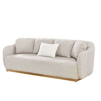 Ollena 3+2+1+1 Seater Fabric Sofa Set-Beige