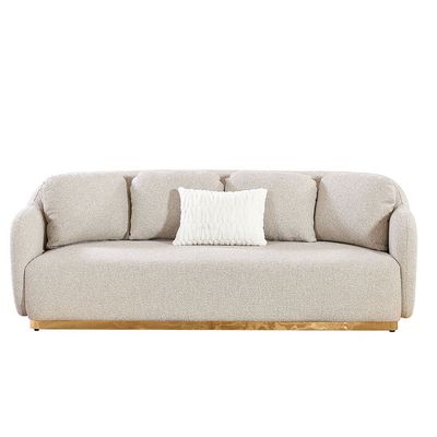 Ollena 3+2+1+1 Seater Fabric Sofa Set-Beige