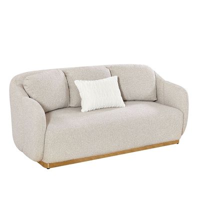 Ollena 3+2+1+1 Seater Fabric Sofa Set-Beige