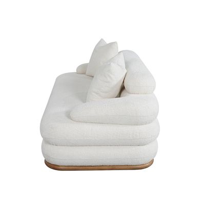 Genesis 2 Seater Fabric Sofa - Beige