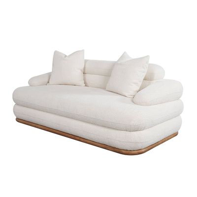 Genesis 2 Seater Fabric Sofa - Beige