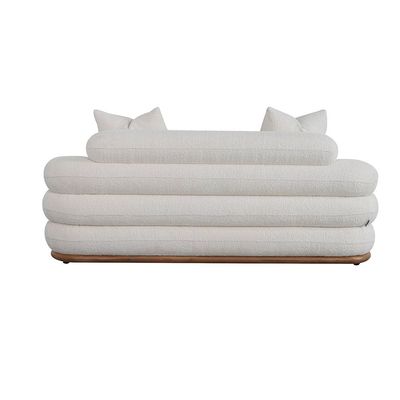 Genesis 2 Seater Fabric Sofa - Beige