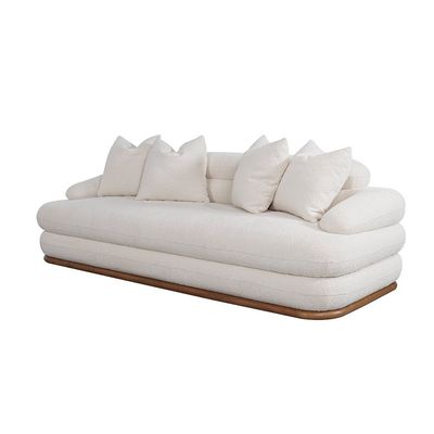 Genesis 3 Seater Fabric Sofa - Beige