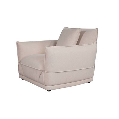 Baela 3+1+1 Seater Fabric Sofa Set- Beige