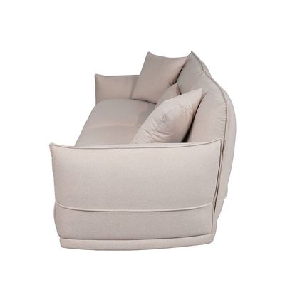 Baela 3 Seater Fabric Sofa - Beige