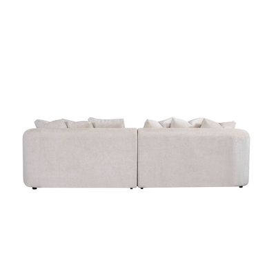 Belosie 4+3 Seater Fabric Sofa Set - Beige