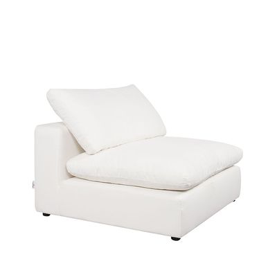 Weyline Reversible Fabric Corner Sofa - White