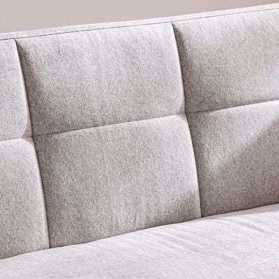 Dalin 3 Seater Fabric Sofa - Beige