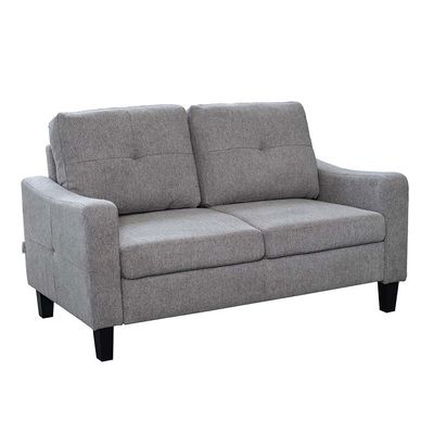 Supreme 3+2+1 Seater Fabric Sofa Set - Grey