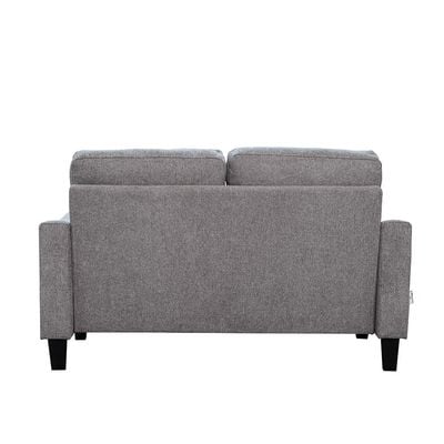 Supreme 3+2+1 Seater Fabric Sofa Set - Grey