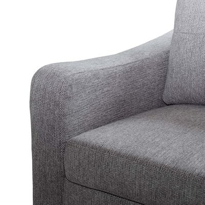 Supreme 3+2+1 Seater Fabric Sofa Set - Grey