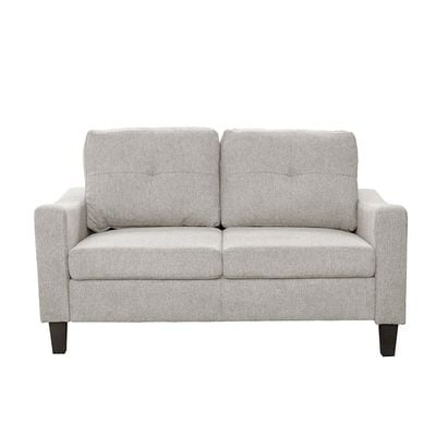 Supreme 3+2+1 Seater Fabric Sofa Set - Cream