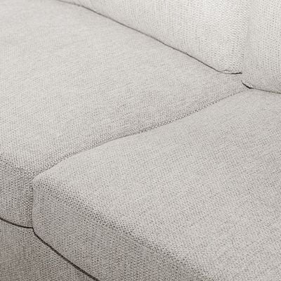 Supreme 3+2+1 Seater Fabric Sofa Set - Cream