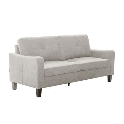 Supreme 3+2+1 Seater Fabric Sofa Set - Cream