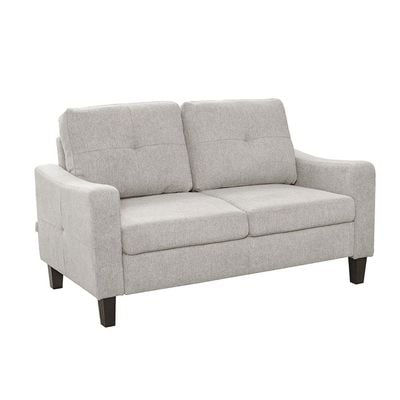 Supreme 3+2+1 Seater Fabric Sofa Set - Cream