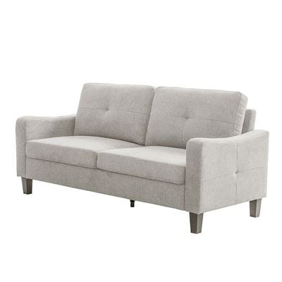 Supreme 3+2+1 Seater Fabric Sofa Set - Cream