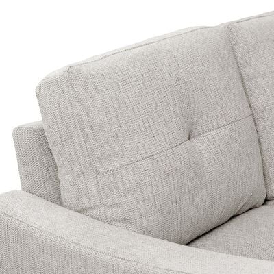 Supreme 3+2+1 Seater Fabric Sofa Set - Cream